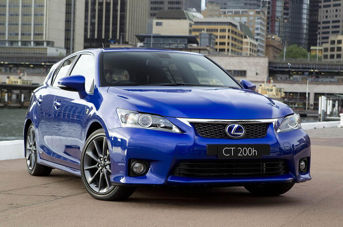Lexus reveals CT200h F Sport