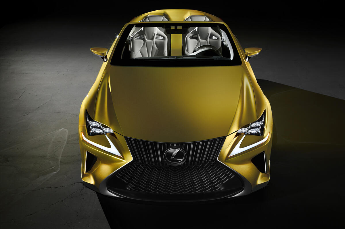 Lexus unveils radical LF-C2 concept at LA show