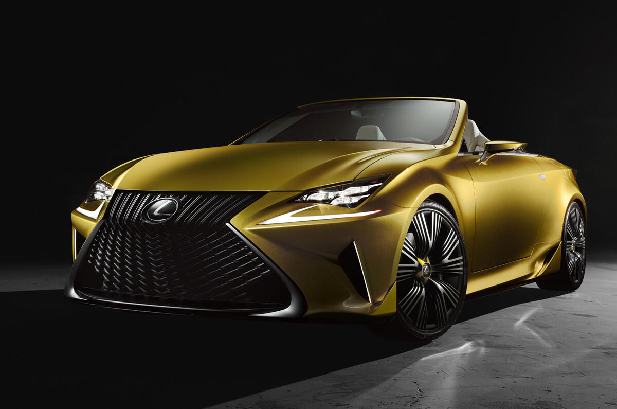 Lexus unveils radical LF-C2 concept at LA show