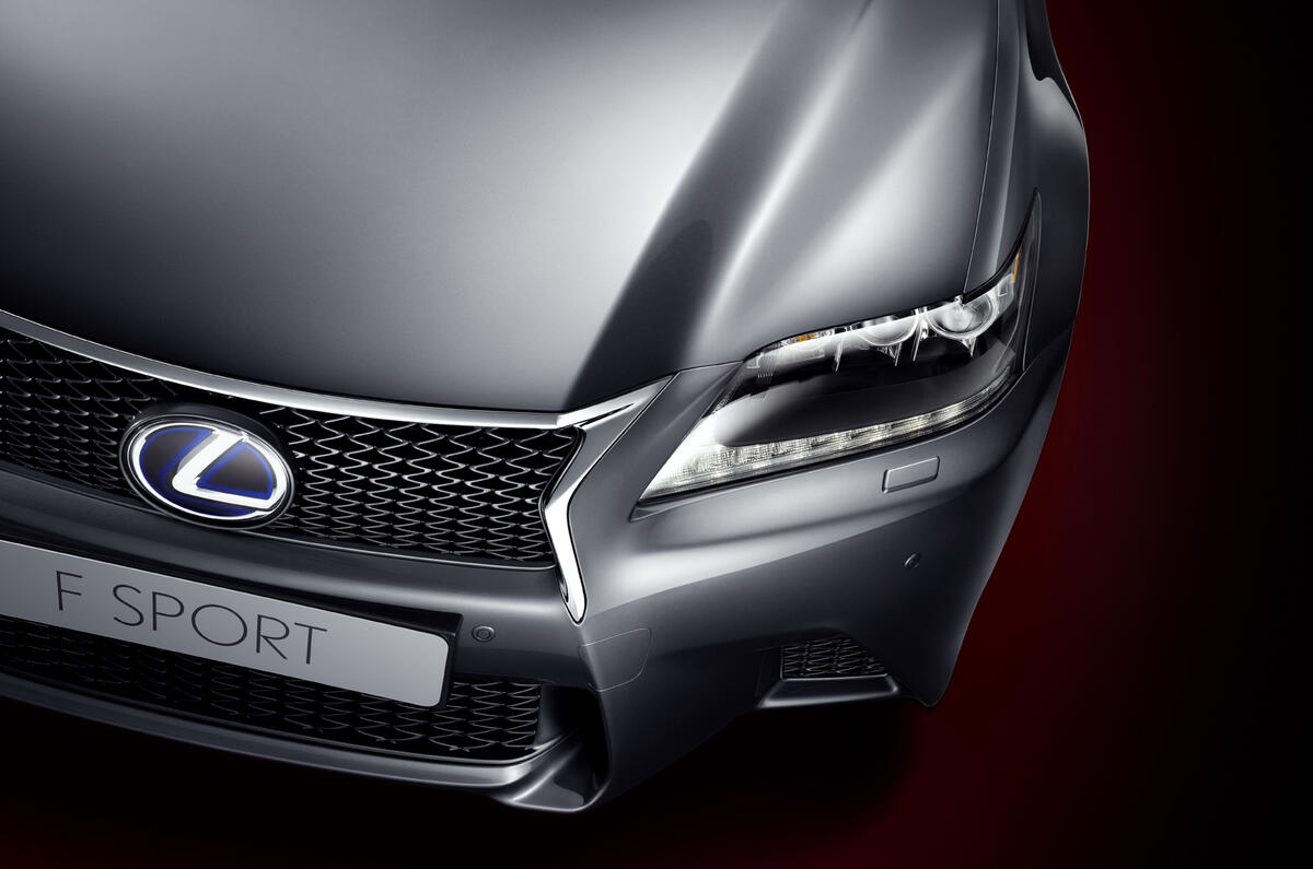 Lexus GS F-Sport revealed