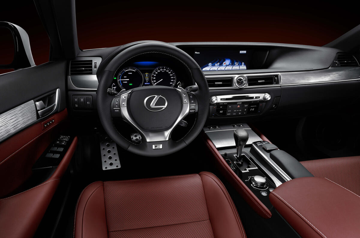 Lexus GS F-Sport revealed