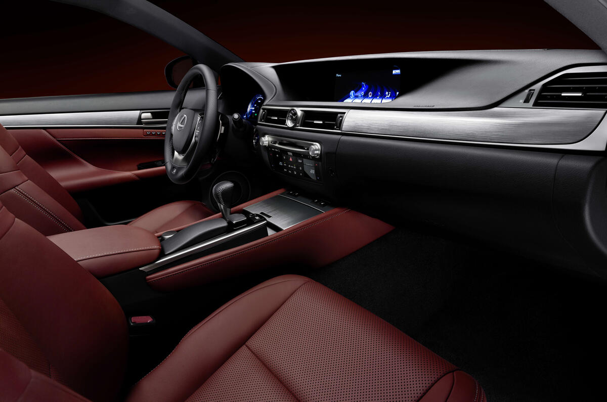 Lexus GS F-Sport revealed