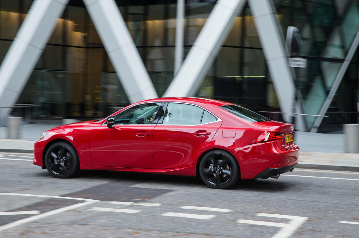 Lexus IS side profile