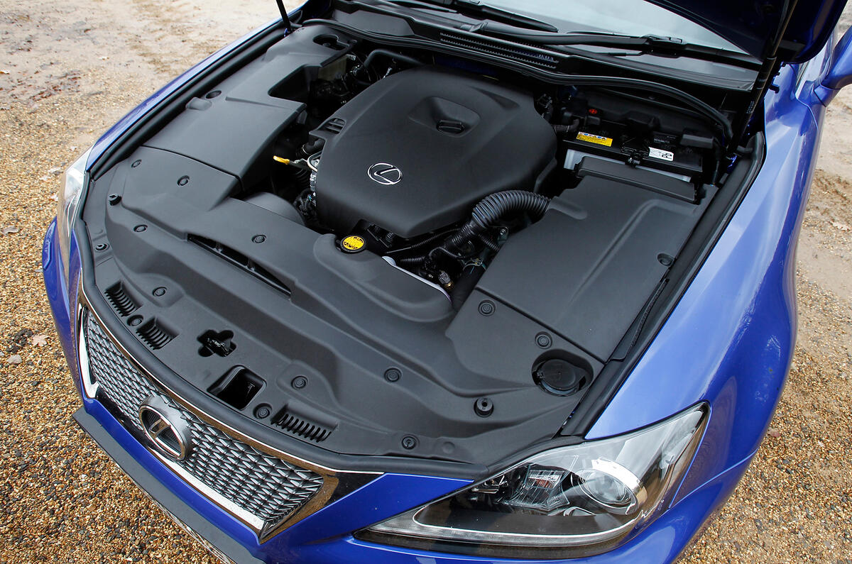 Lexus IS 5.0-litre V8 engine