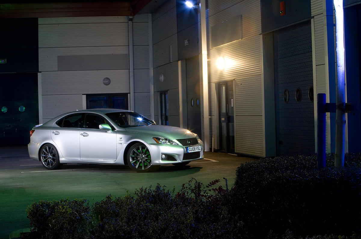 Entertaining, appealing, and details away from excellence  3.5 star Lexus IS-F
