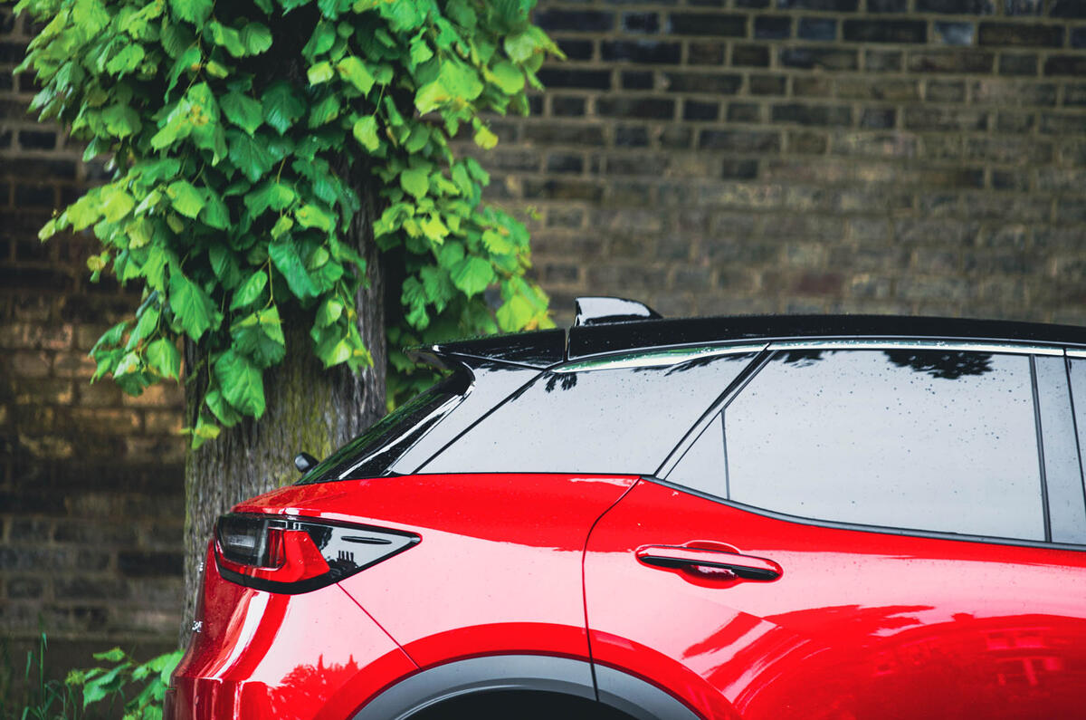 lexus lbx review 2024 08 pillar