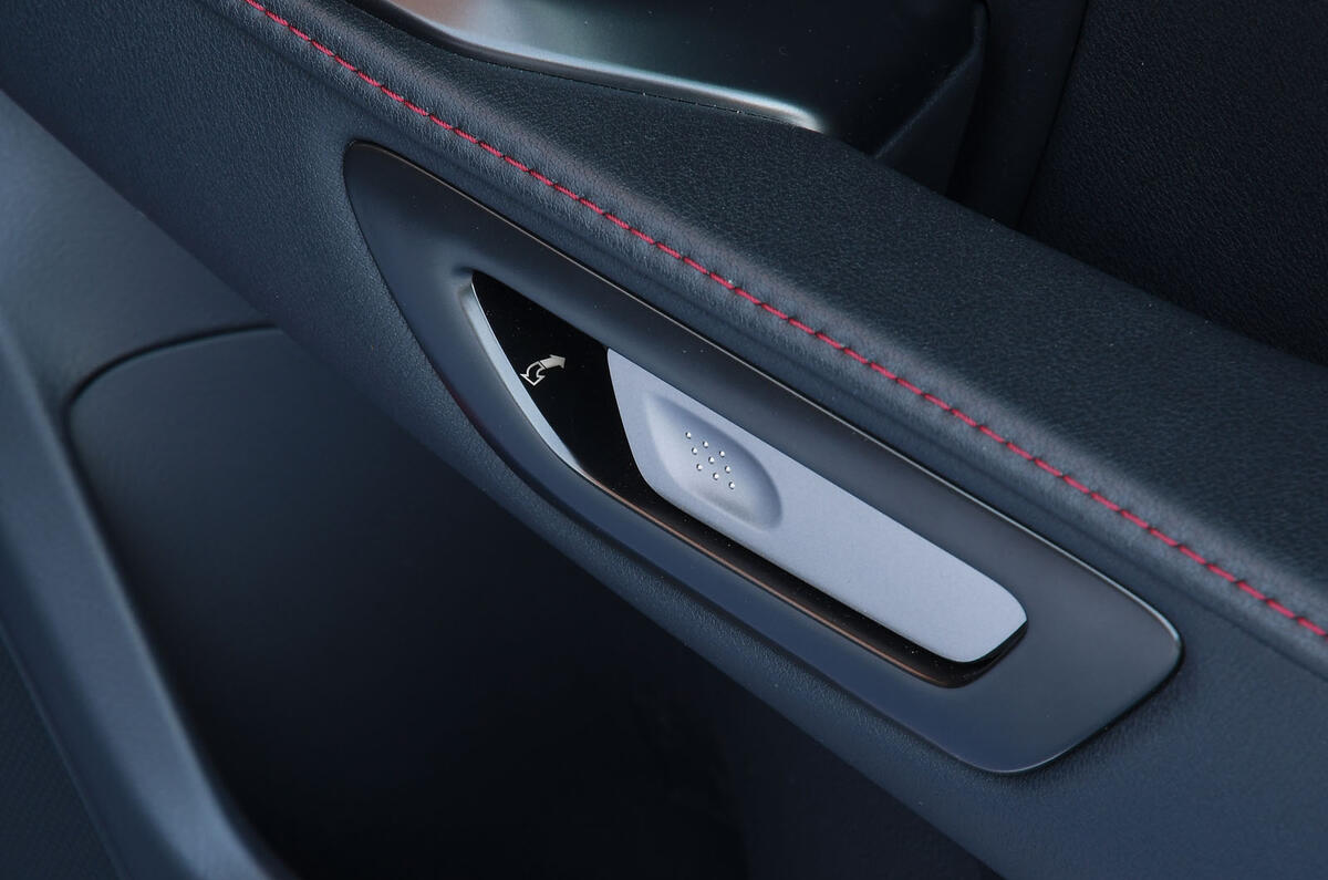 lexus lbx review 2024 15 door pull