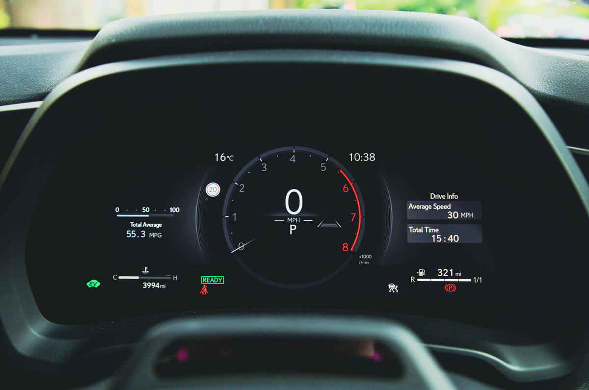 lexus lbx review 2024 16 binacle