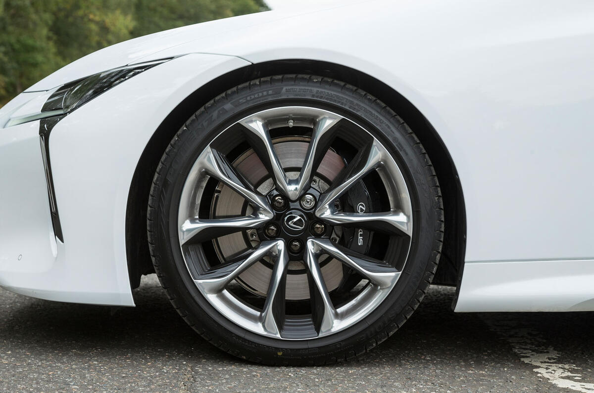 Lexus LC500 alloy wheels