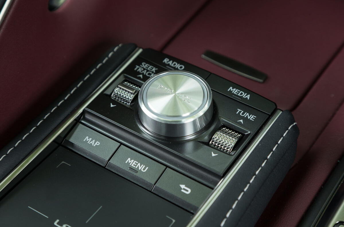 Lexus LC500 infotainment controller