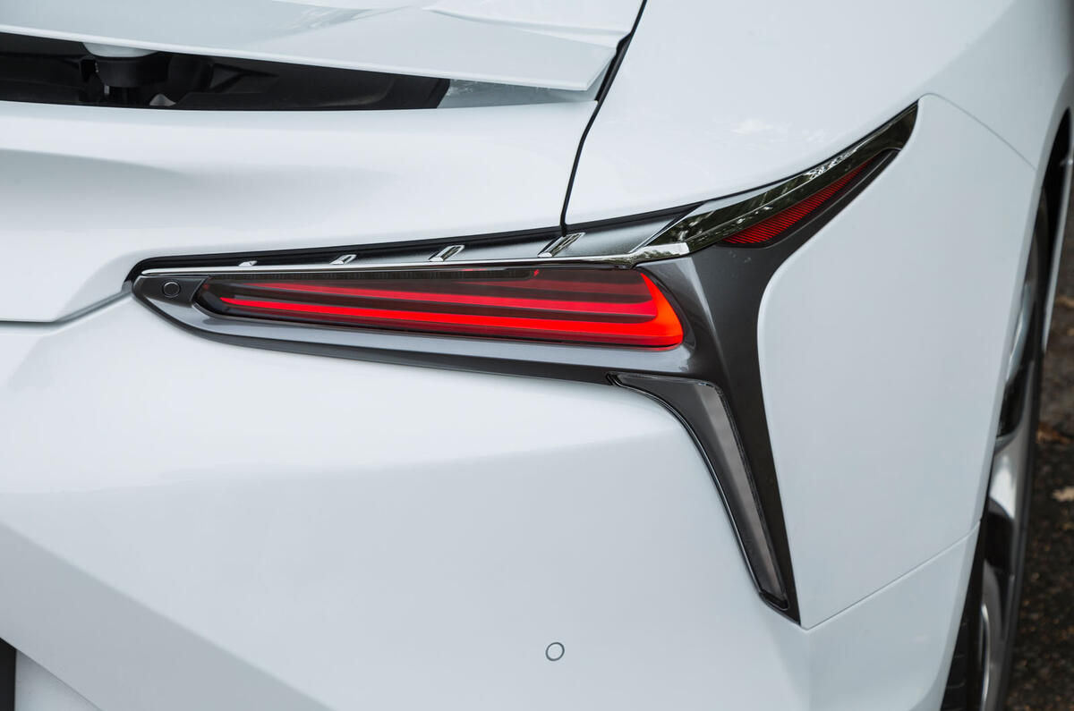 Lexus LC500 rear lights