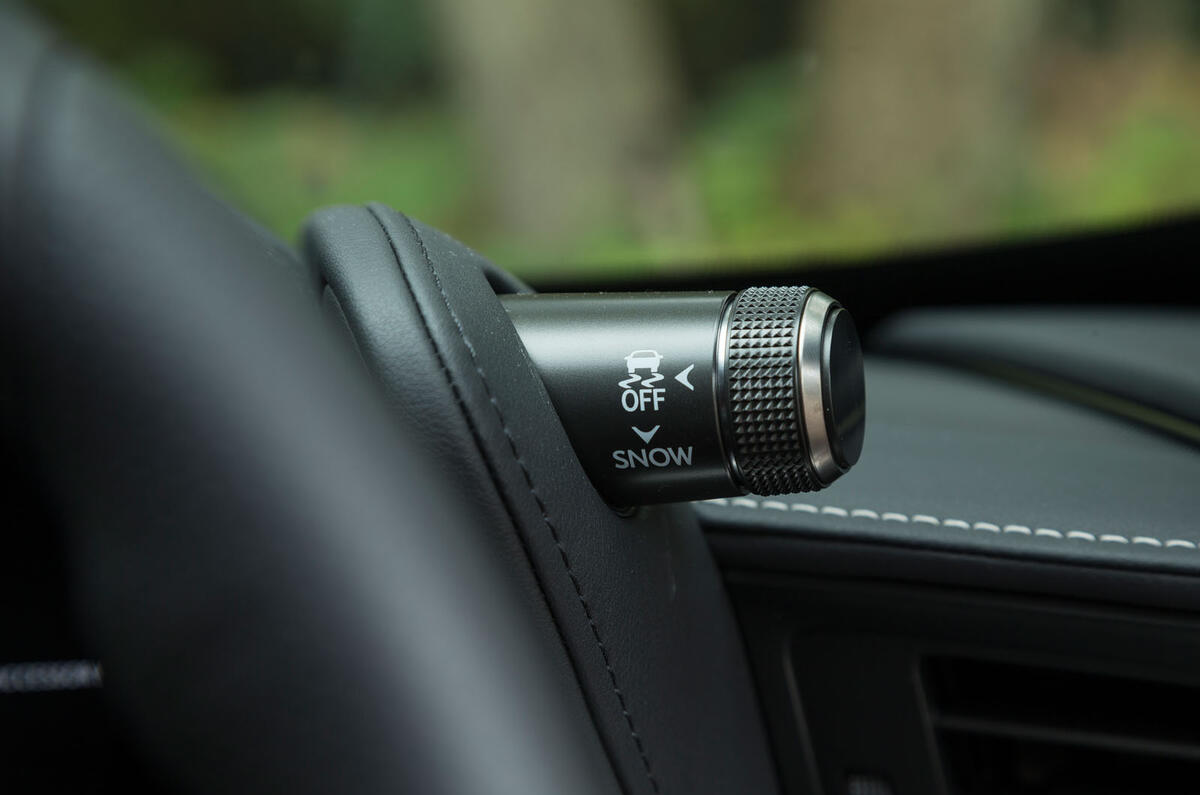 Lexus LC500 traction control switch