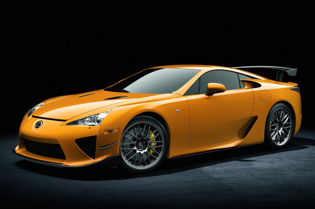 Geneva show: Lexus LFA Nurburgring Pack