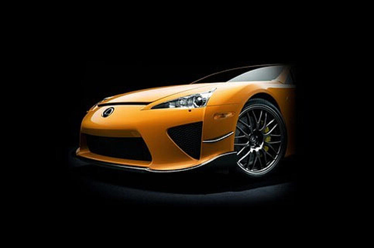 Hotter Lexus LFA revealed