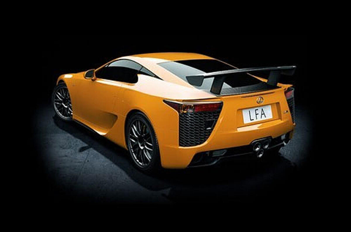 Hotter Lexus LFA revealed