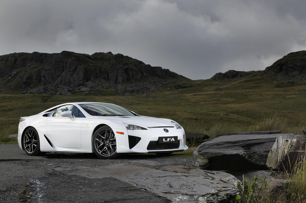 Exquisite construction and engine engage more than its dynamics 4 star Lexus LFA