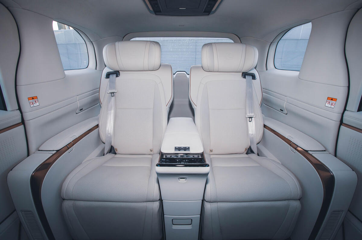 lexus lm review 2024 15 rear seats lexus lm review 2024 15 rear seats