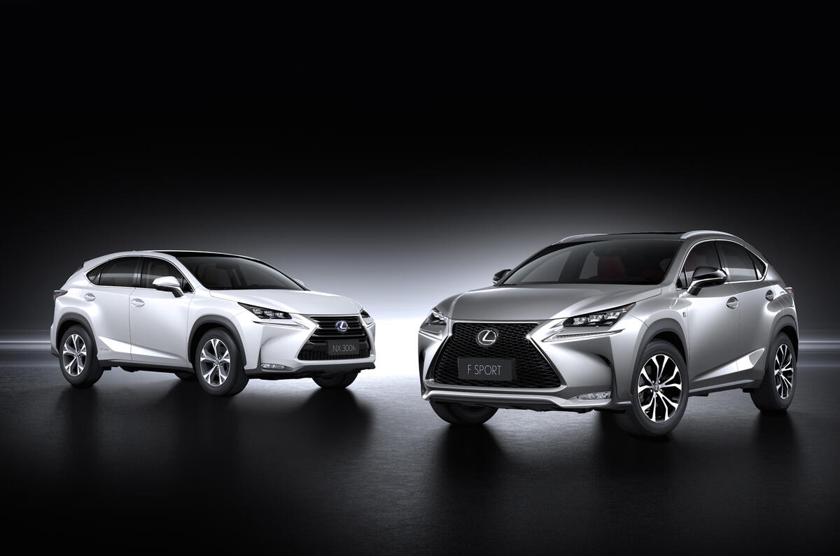no title Production-ready Lexus NX revealed