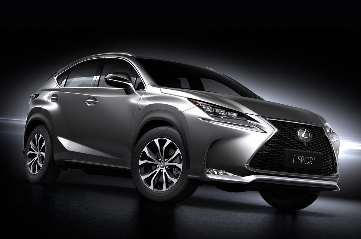 no title Production-ready Lexus NX revealed