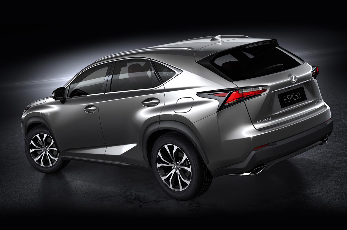 no title Production-ready Lexus NX revealed
