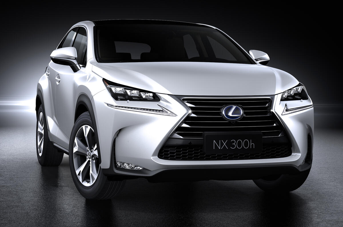 no title Production-ready Lexus NX revealed