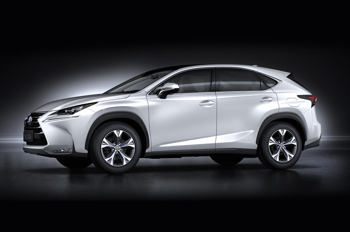 no title Production-ready Lexus NX revealed