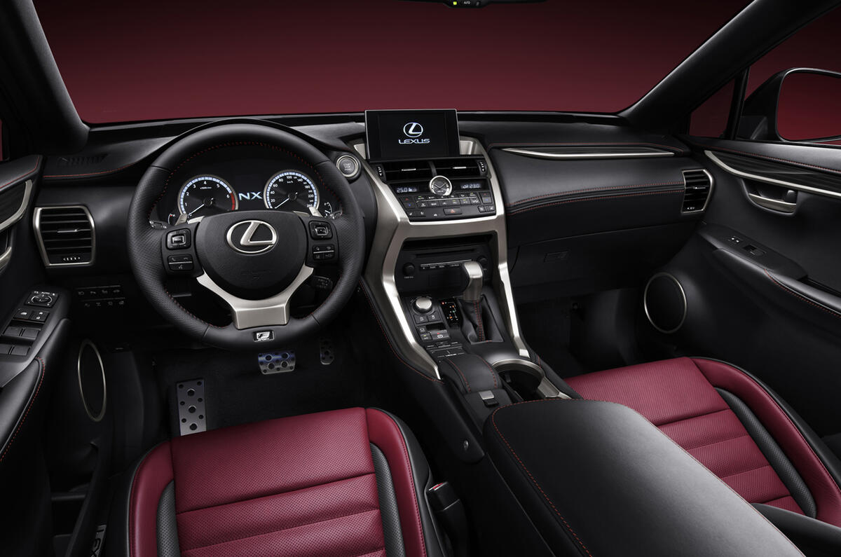 no title Production-ready Lexus NX revealed