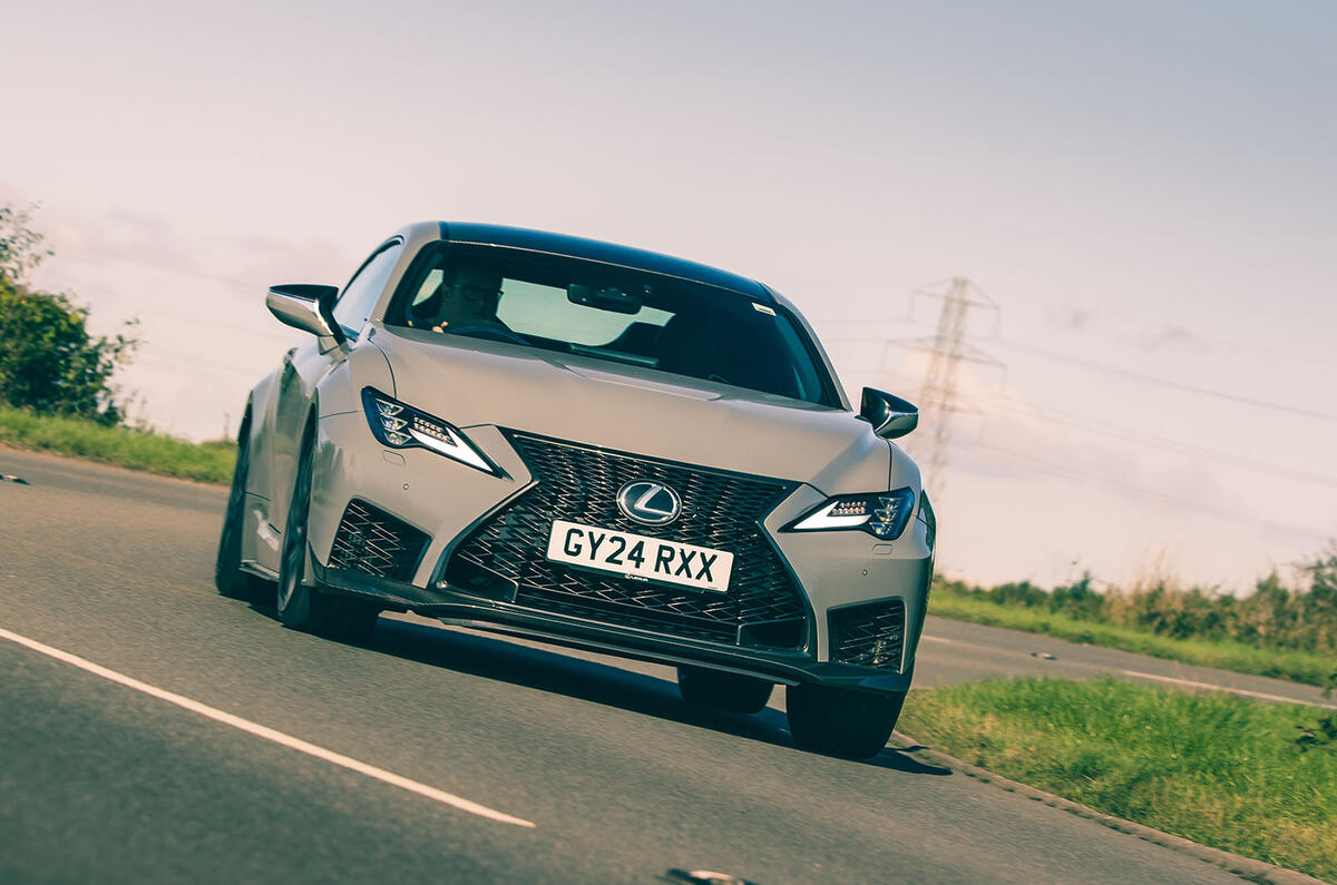 Lexus RCF Ultimate 2024 front corner 44 Lexus RCF Ultimate 2024 front corner 44