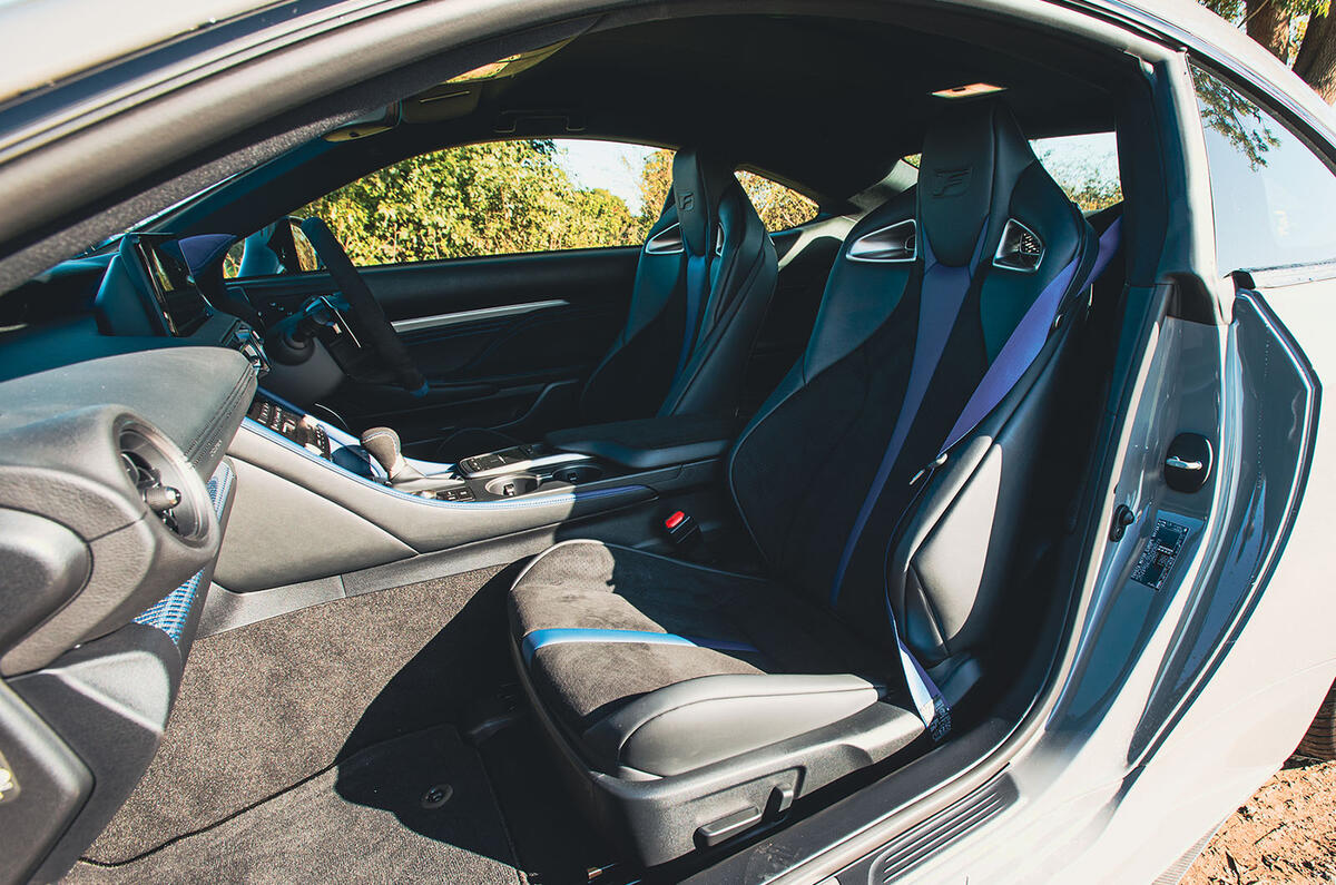 Lexus RCF Ultimate 2024 front seats 36 Lexus RCF Ultimate 2024 front seats 36