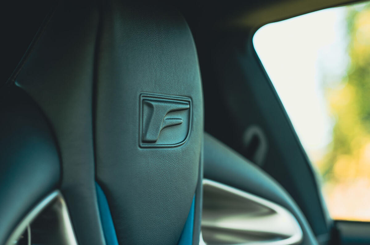 Lexus RCF Ultimate 2024 seat detail 30 Lexus RCF Ultimate 2024 seat detail 30