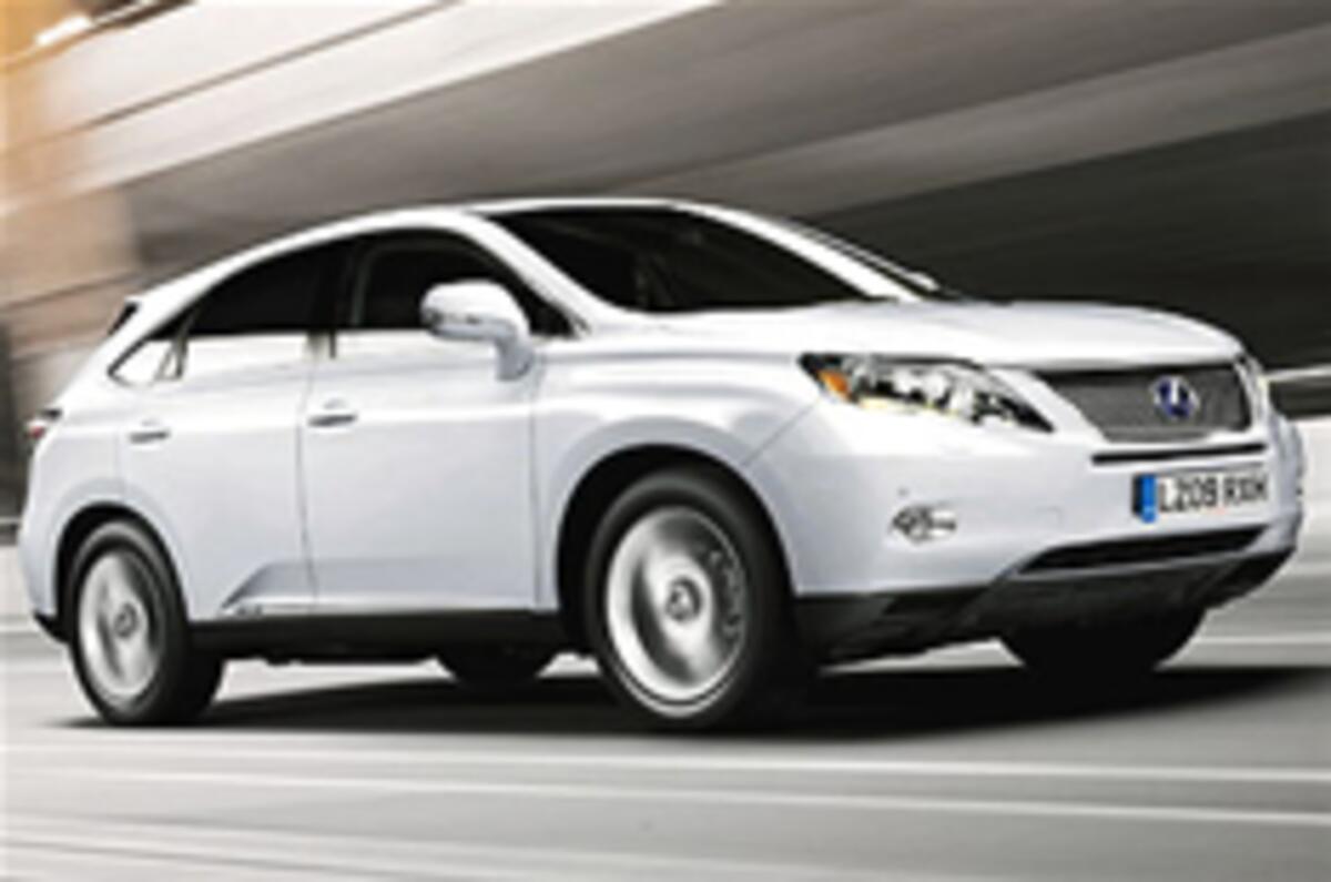 Lexus cuts CO2 on RX450h