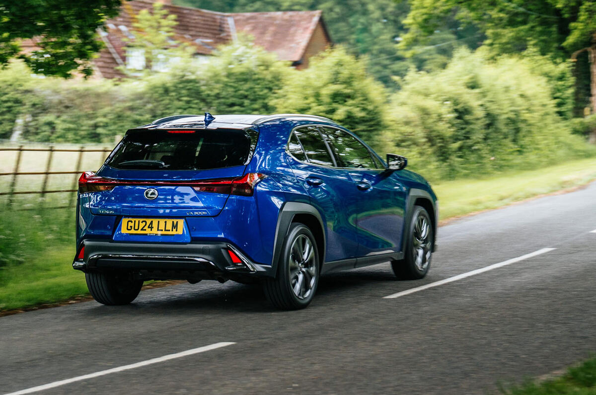 lexus ux300h review 2024 24 rear panning lexus ux300h review 2024 24 rear panning