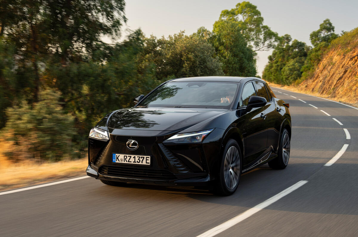 Lexus RZ front