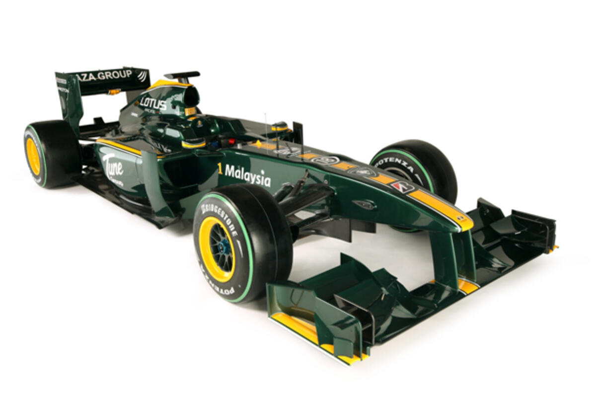 no title Lotus F1 car launched