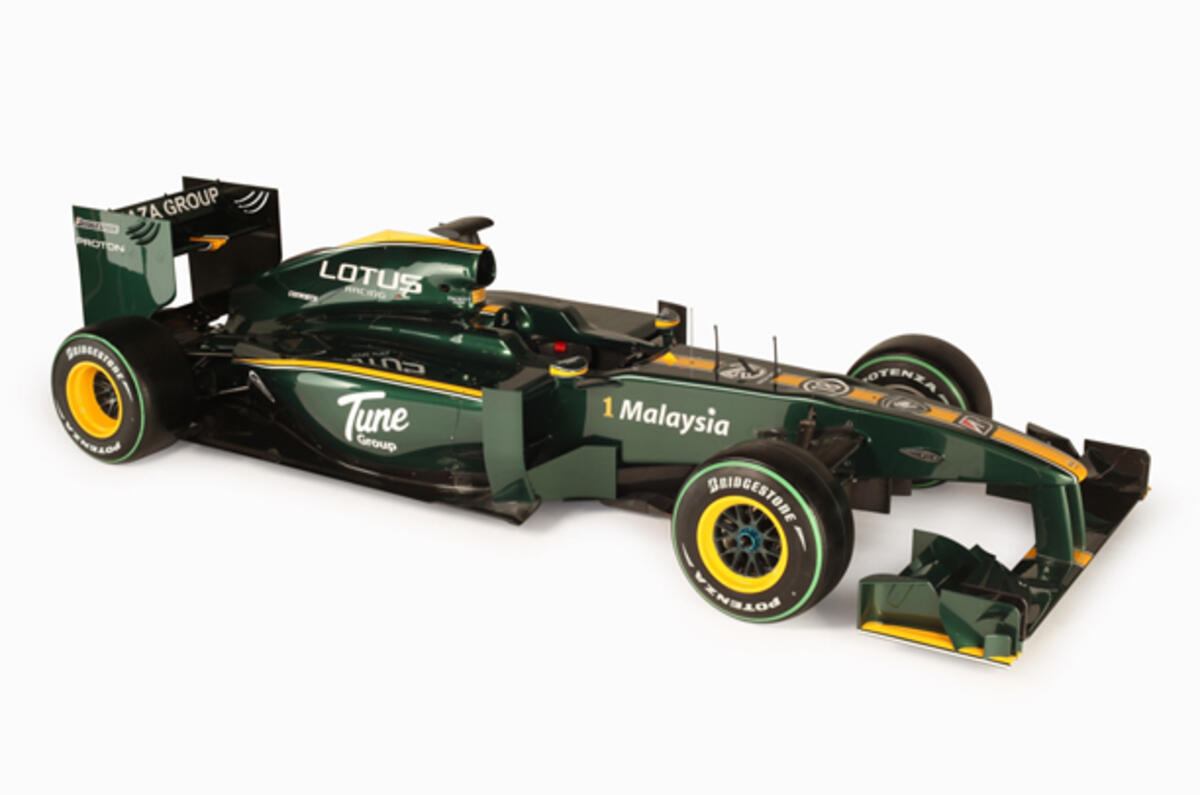 no title Lotus F1 car launched
