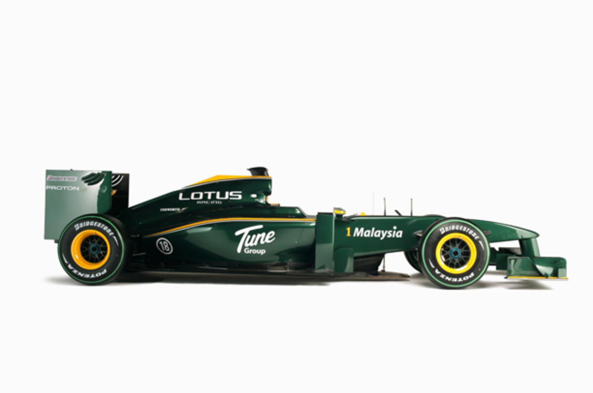 no title Lotus F1 car launched
