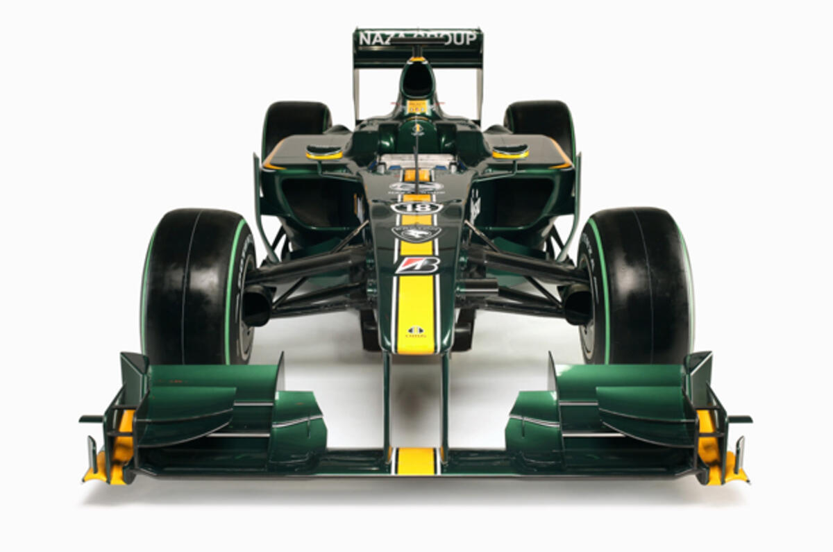 no title Lotus F1 car launched