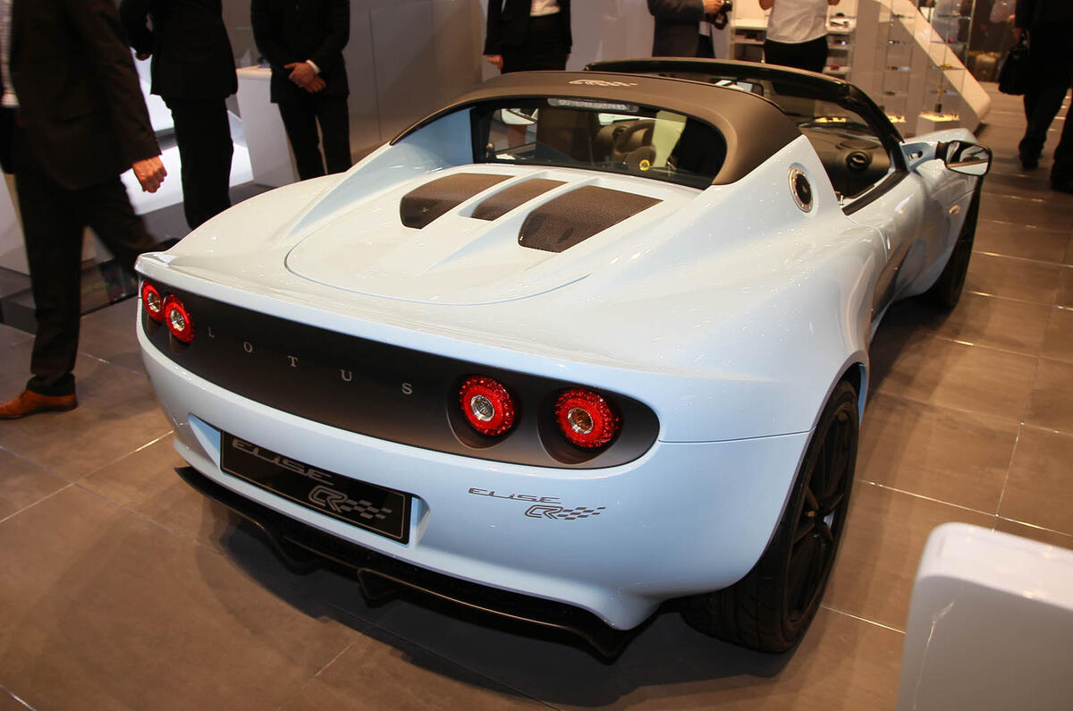 Geneva show: Lotus Elise Club racer