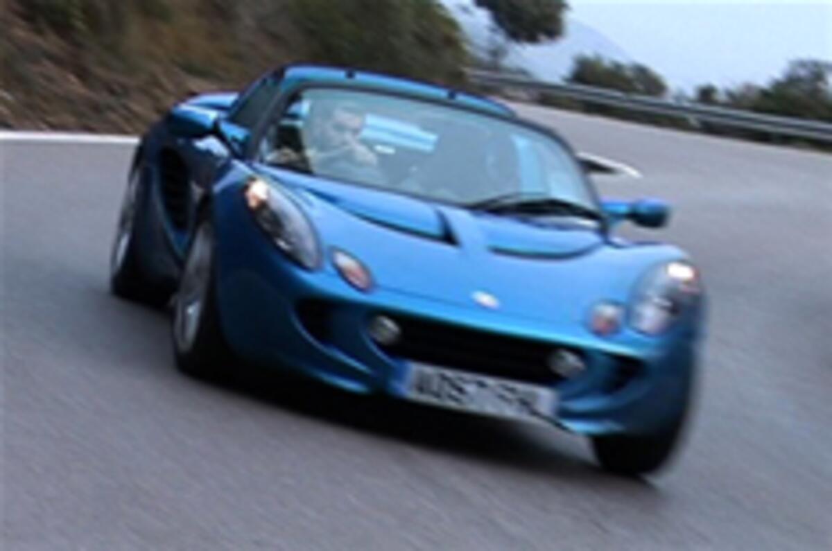 Chris on camera: Lotus SC