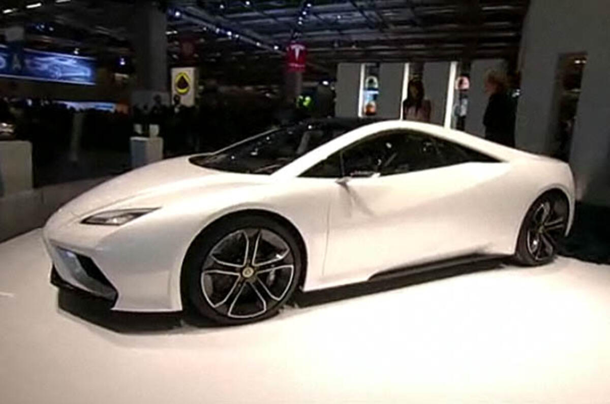 no title Paris motor show: Lotus Esprit