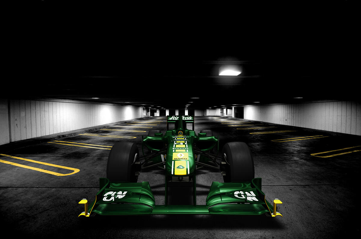 Team Lotus launches new F1 car