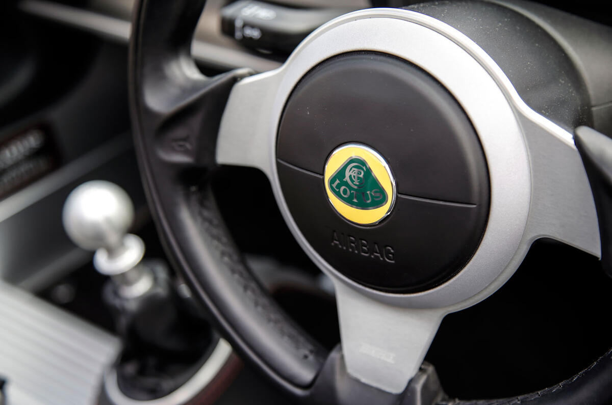 Lotus Elise steering wheel