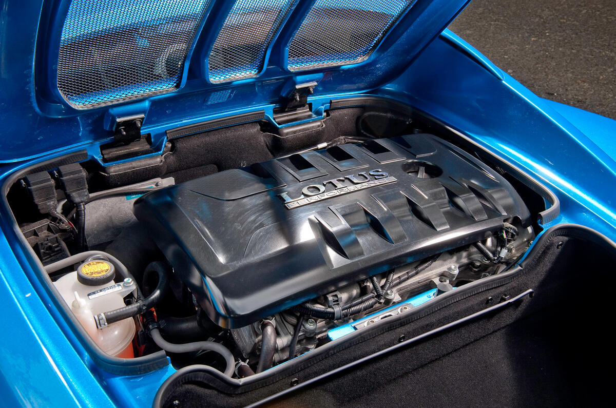 This is a 1.6 Toyota engine with variable valve lift and timing Lotus Elise 1.6-litre Toyota engine