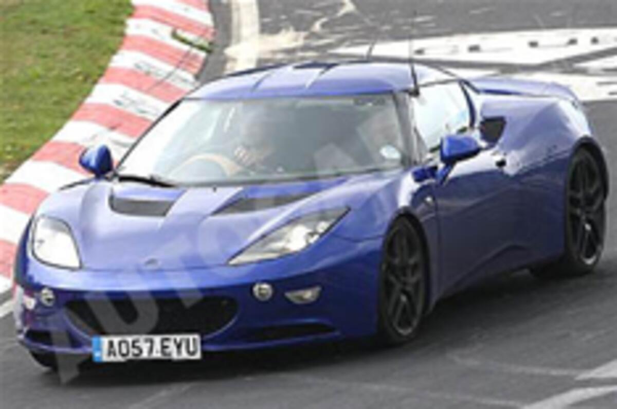 Lotus Evora tests at ‘Ring