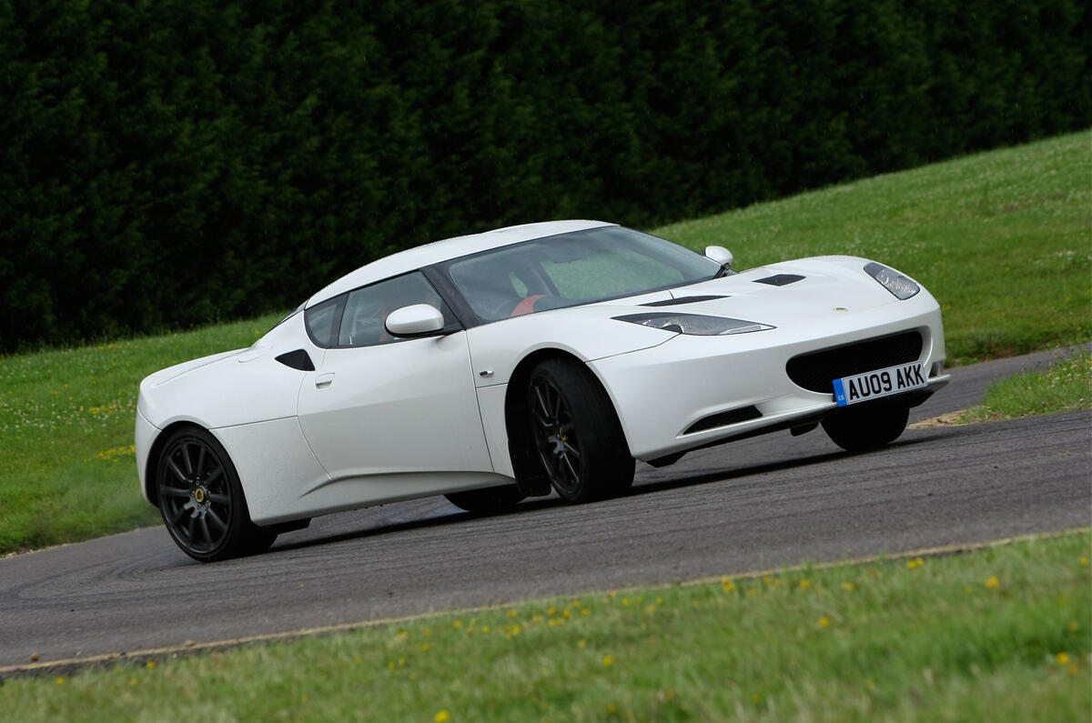 For all of its control and agility, it also rides better than many superminis do Lotus Evora cornering