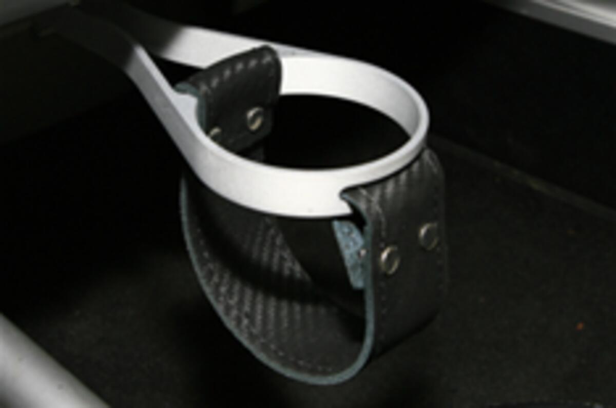 Lotus shock: cup-holder found in Exige S