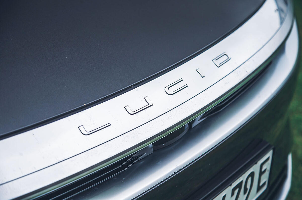 lucid air 2023 review 012 badge