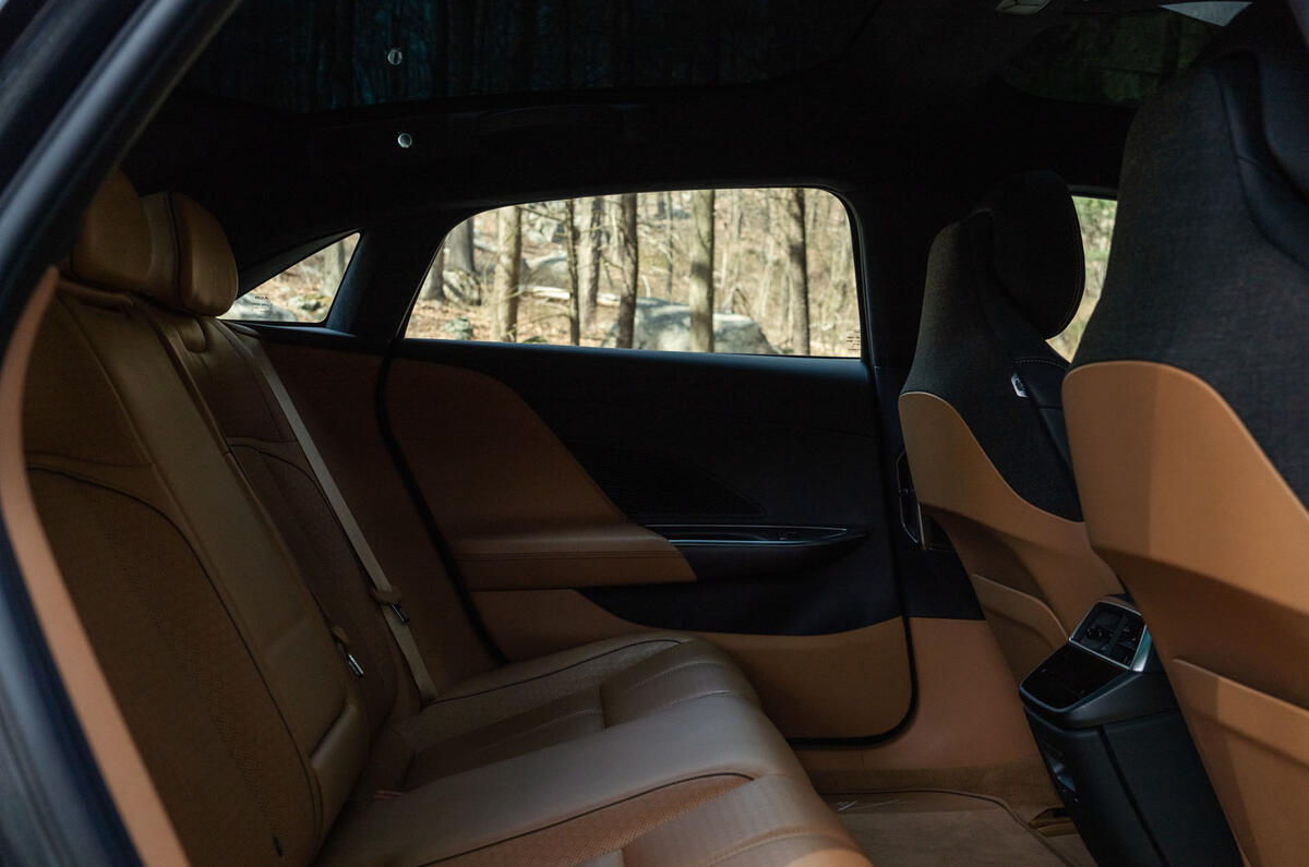 Lucid Air 2025 review driving rear seats 01480