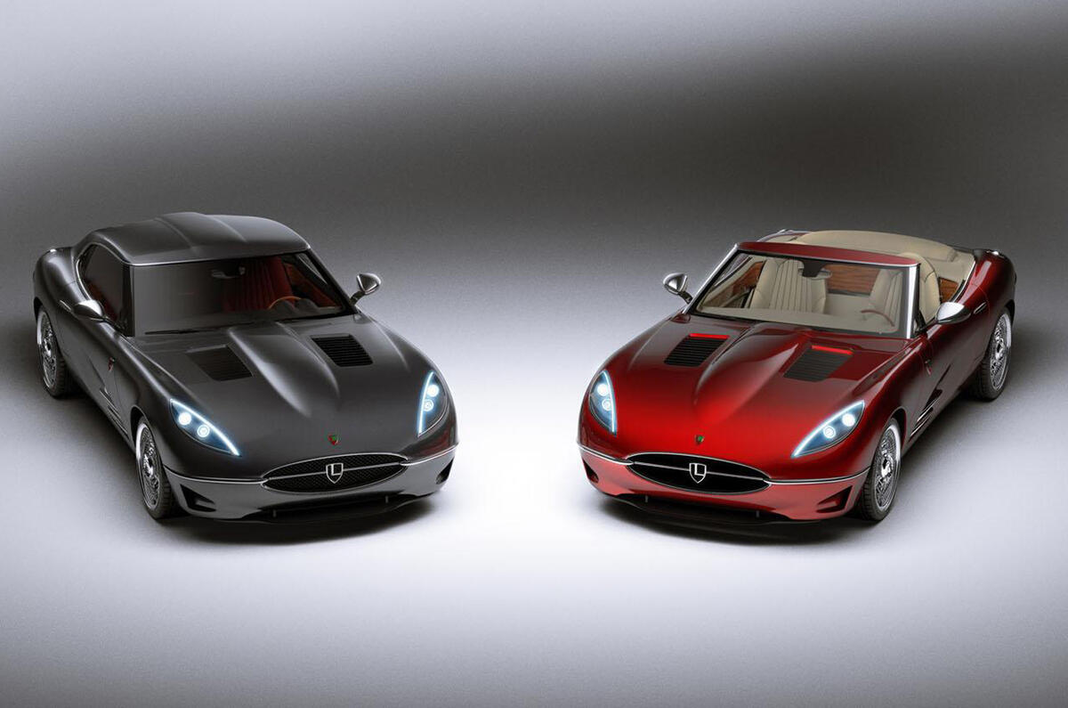 no title Jaguar XKR base for new retro British sports car