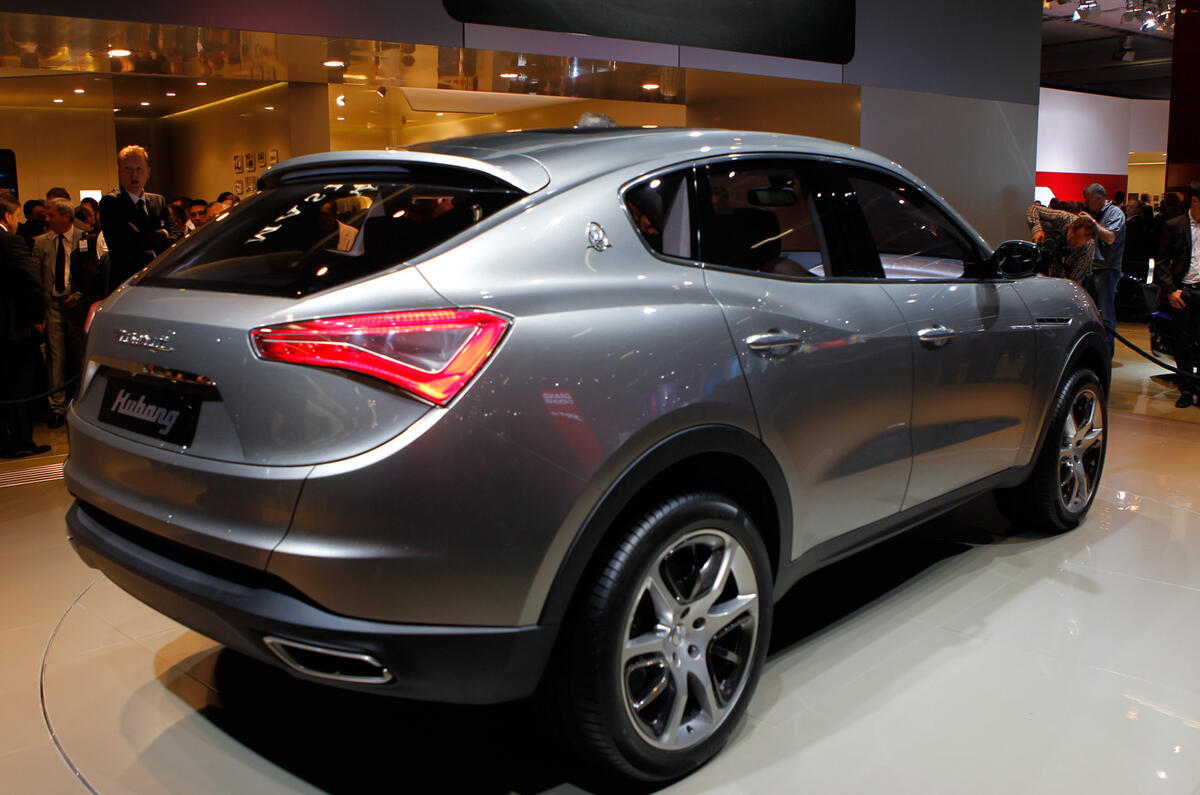 no title Detroit show: Maserati Kubang